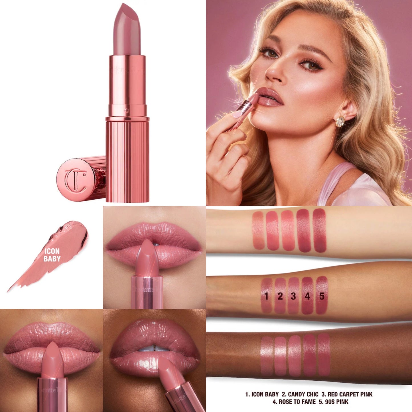 Charlotte Tilbury, K.I.S.S.I.N.G Satin Shine Lipstick