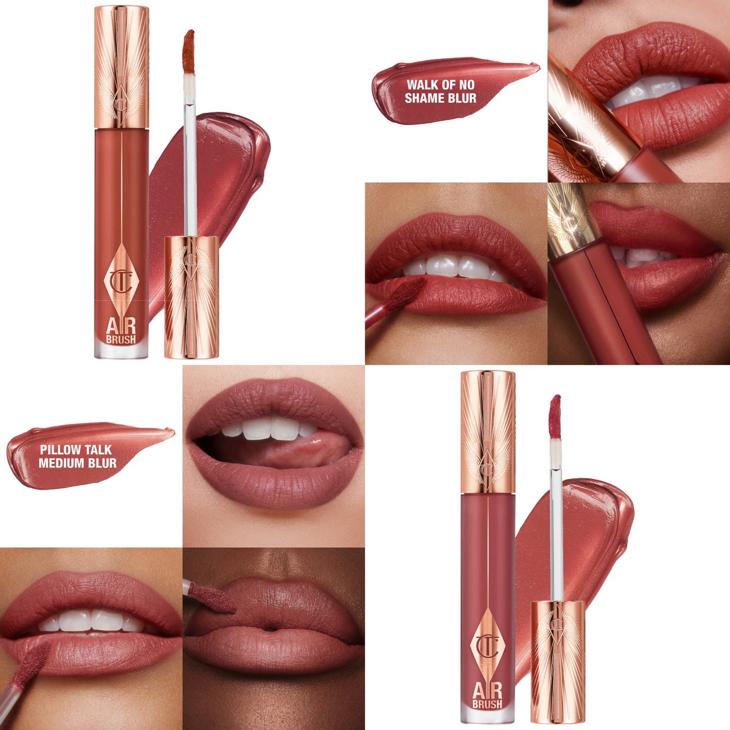 Charlotte Tilbury, Airbrush Flawless Matte Lip Blur Liquid Lipstick