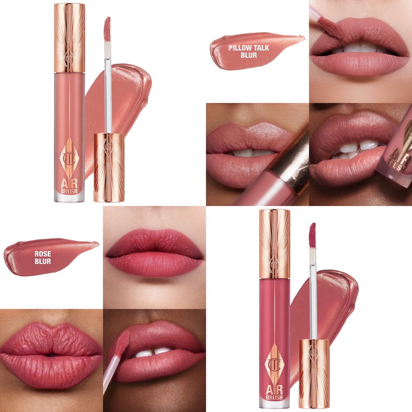 Charlotte Tilbury, Airbrush Flawless Matte Lip Blur Liquid Lipstick