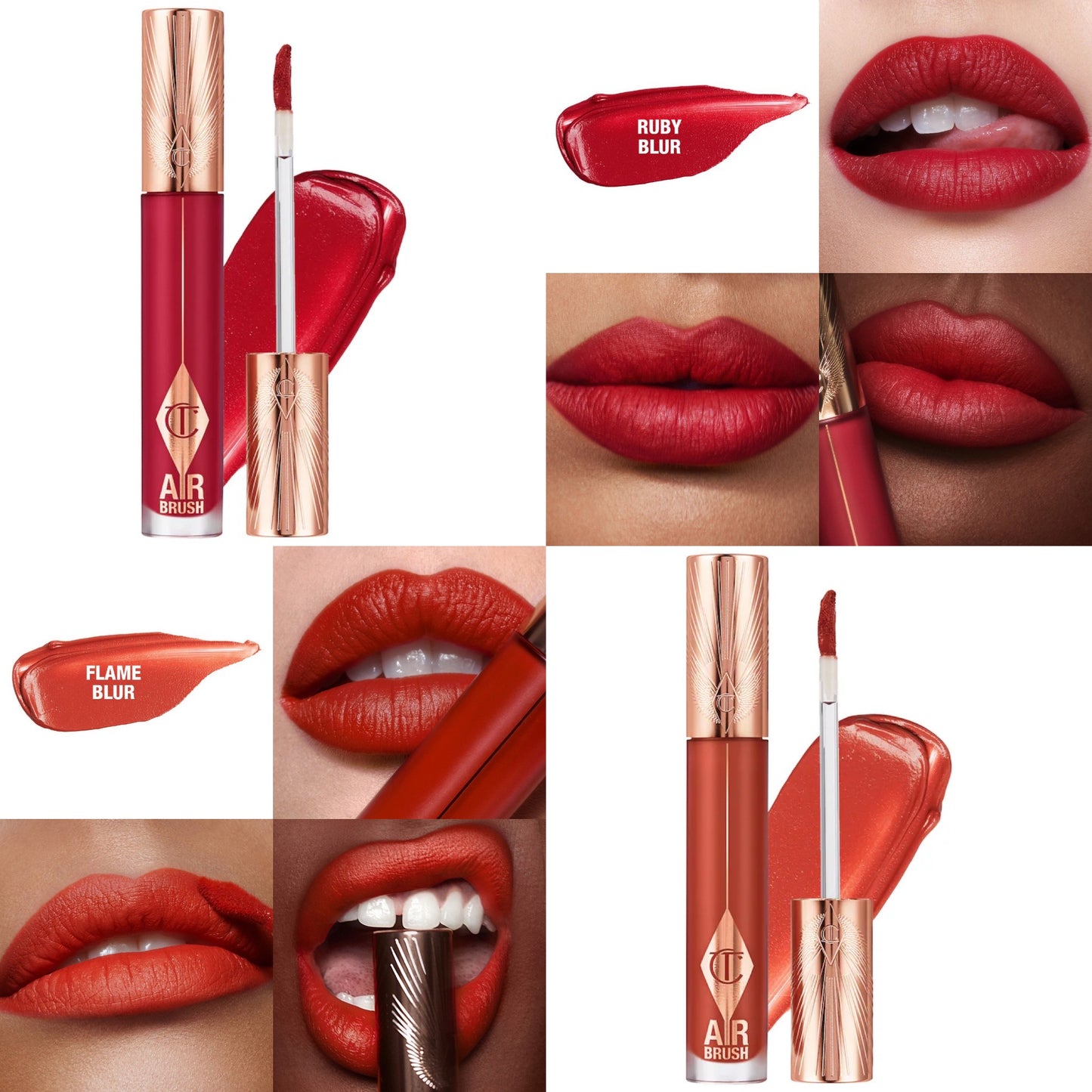 Charlotte Tilbury, Airbrush Flawless Matte Lip Blur Liquid Lipstick