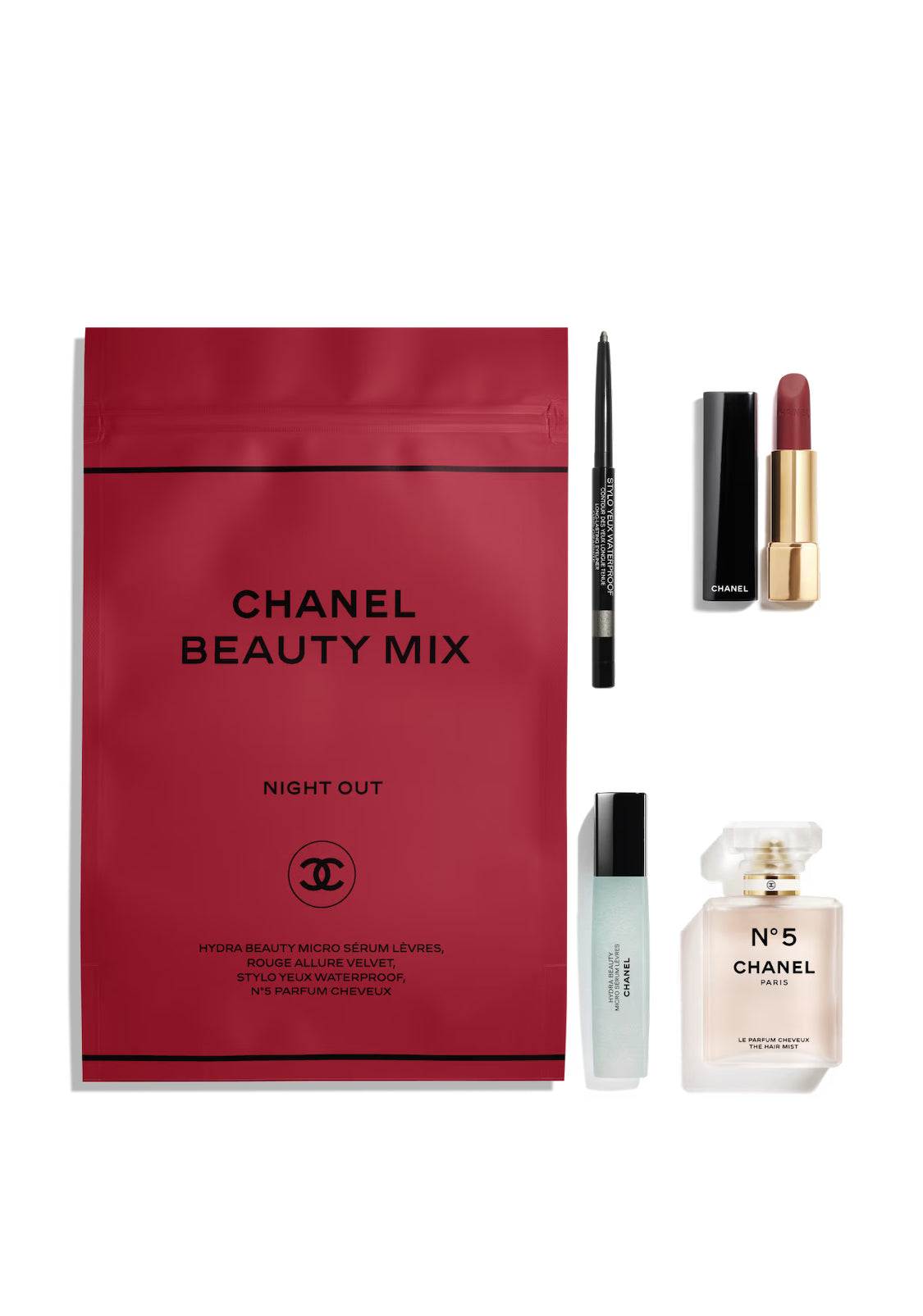 Perfume Chanel Makeup Set In CHANEL BEAUTY MIX Night Out Set