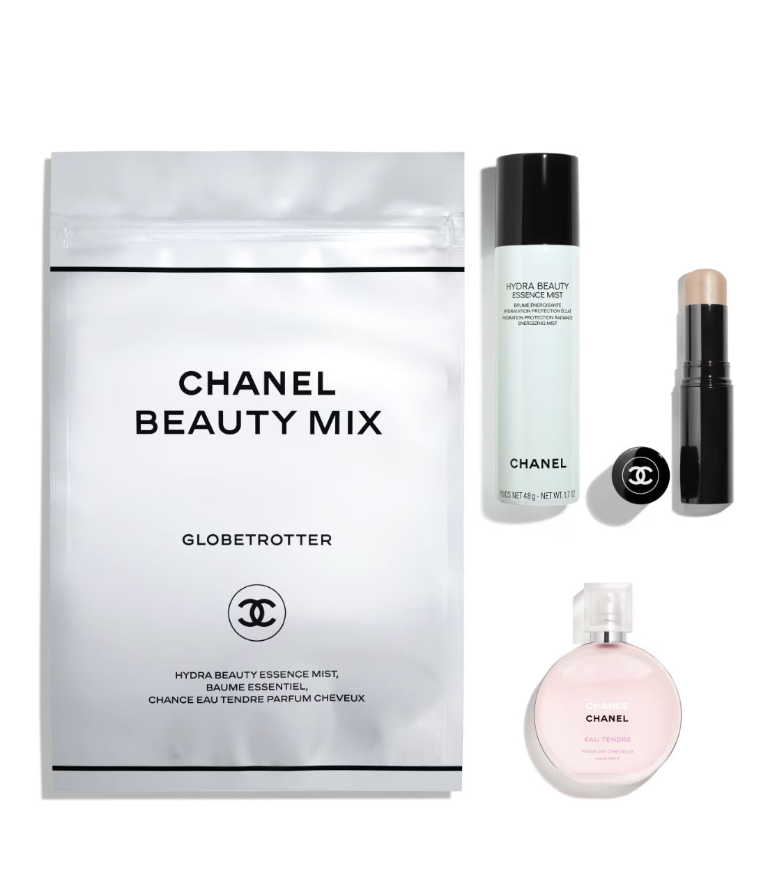 CHANEL, BEAUTY MIX Globetrotter Set