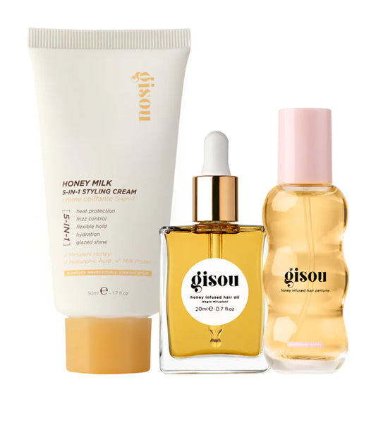 GISOU Honey Fluff Beauty Bundle
