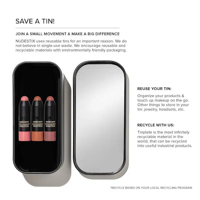 NUDESTIX, Mini Sunkissed Blush & Bronze 3pc Kit