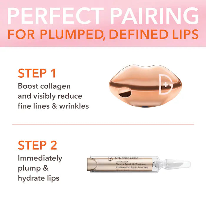 Dr. Dennis Gross Skincare, DermInfusions Plump + Repair Lip Treatment with Hyaluronic Acid