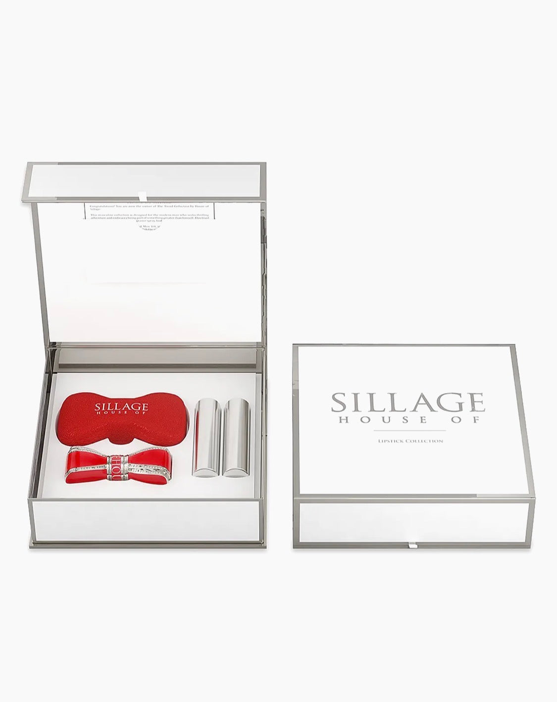 House of Sillage Red Bow Lipstick Case