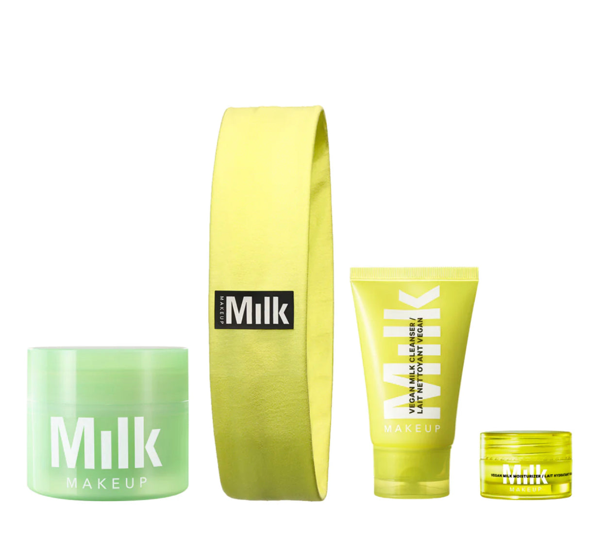 MILK MAKEUP, The Night In Skincare Set, face cleansers + moisturizer