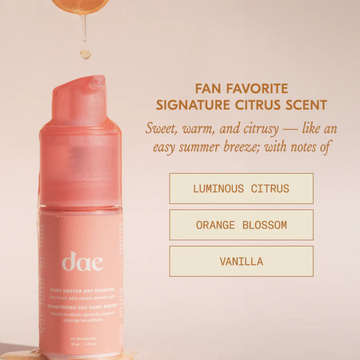 DAE, FAIRY DUSTER DRY SHAMPOO