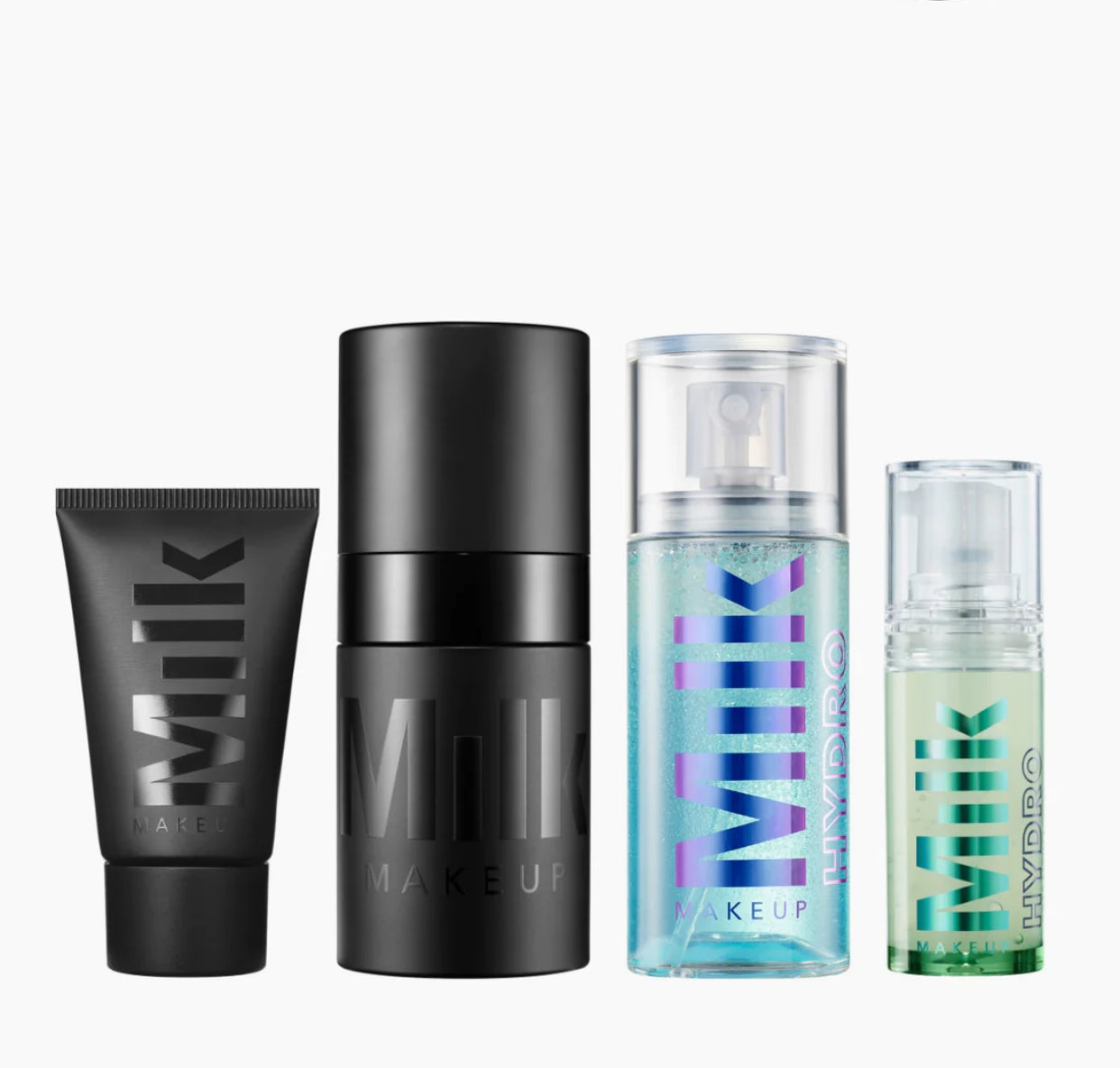 MILK MAKEUP, Prime + Set Trial Kit mini primers + setting sprays