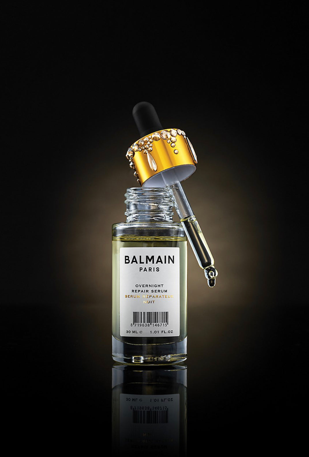 Balmain Hair Couture, Limited-Edition Crystallized Overnight Repair Serum