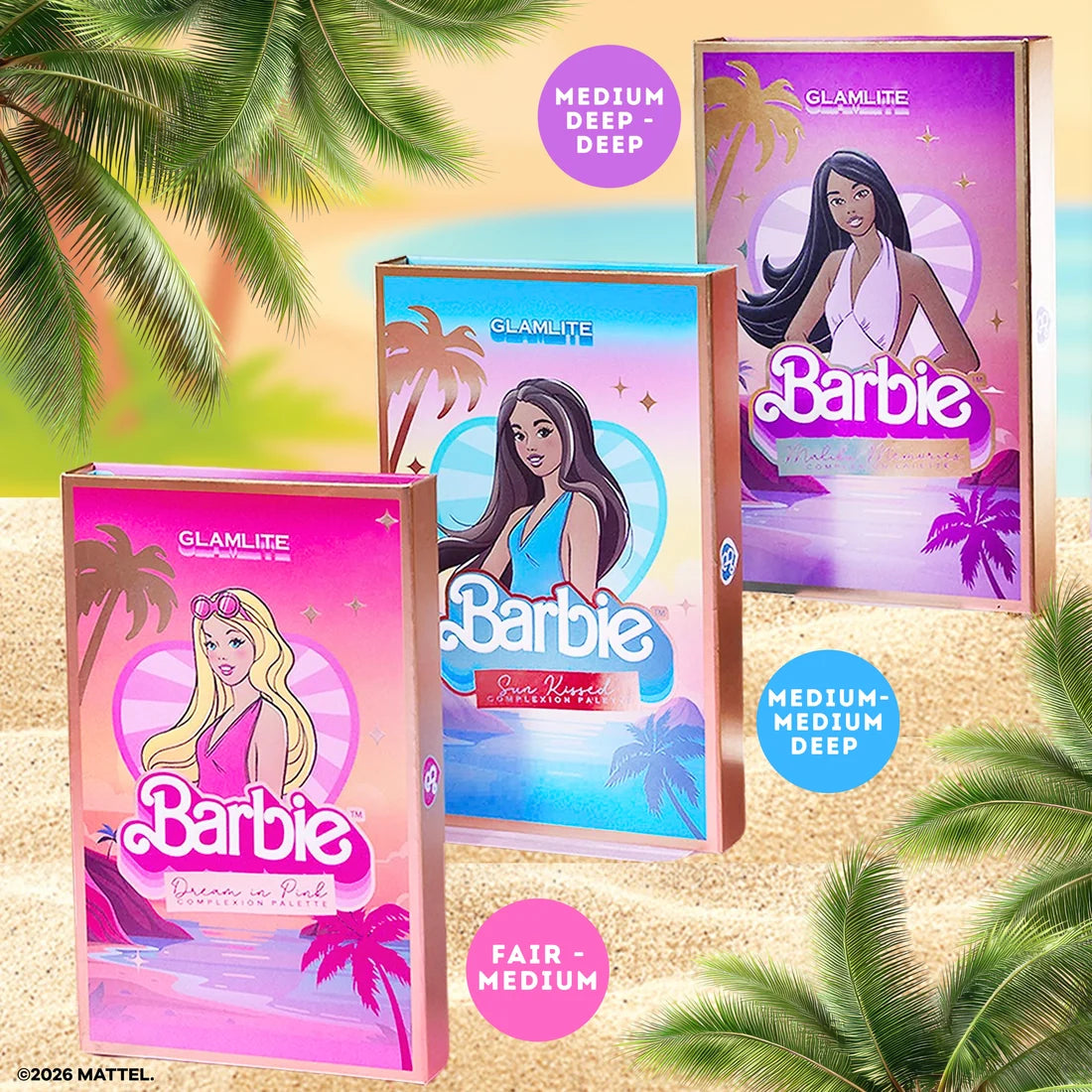 Barbie x Glamlite Full Collection
