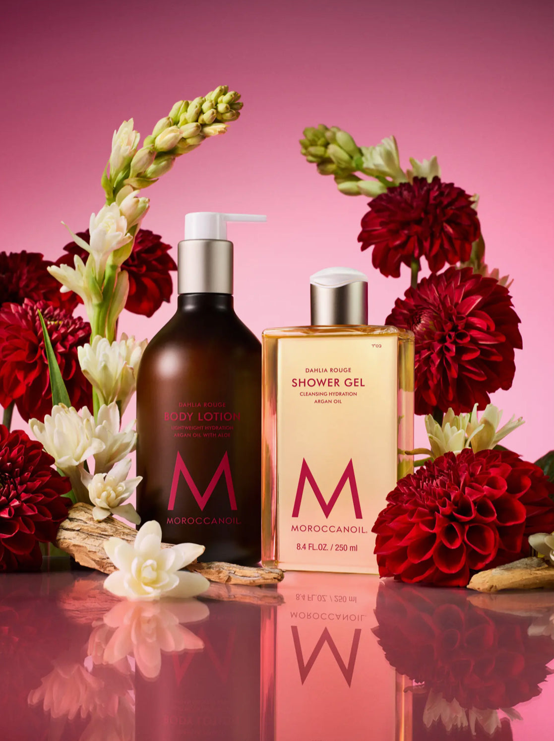 MOROCCAN OIL, Dahlia Rouge Body Care Set