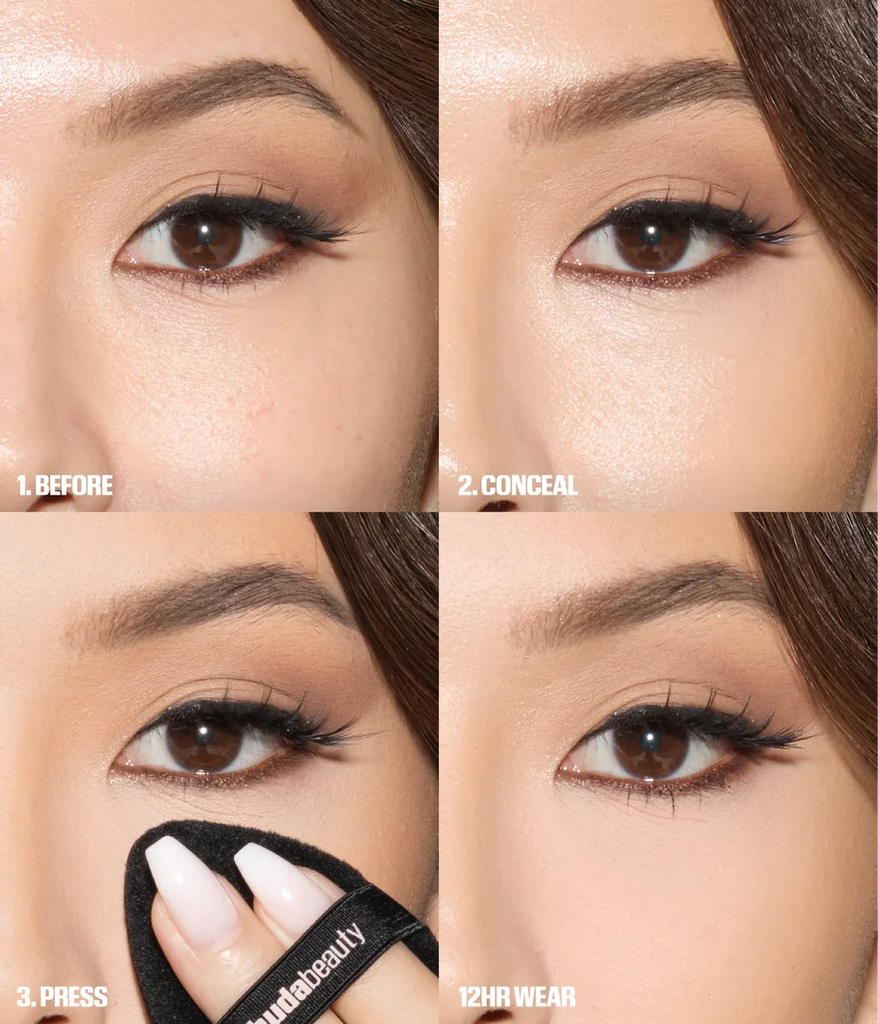 HUDA BEAUTY, EASY BAKE PRESSED POWDER PHONE GRIP