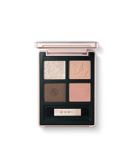 FLORASIS, BUTTERFLY GLITTER QUAD EYESHADOW PALETTE