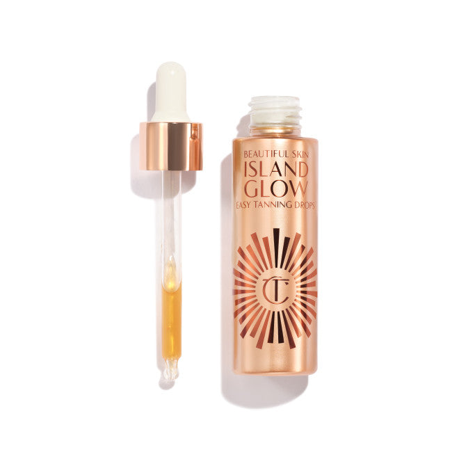 CHARLOTTE TILBURY, NEW! BEAUTIFUL SKIN ISLAND GLOW EASY TANNING DROPS