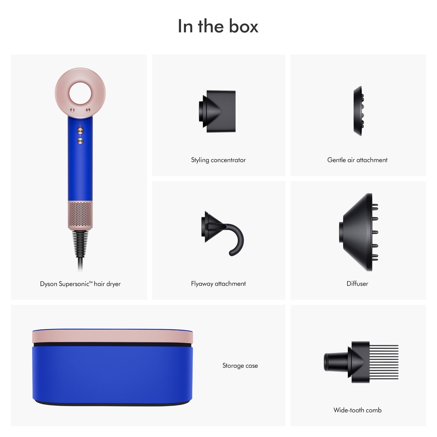 Dyson, Special Edition Supersonic Hair Dryer in Blue Blush