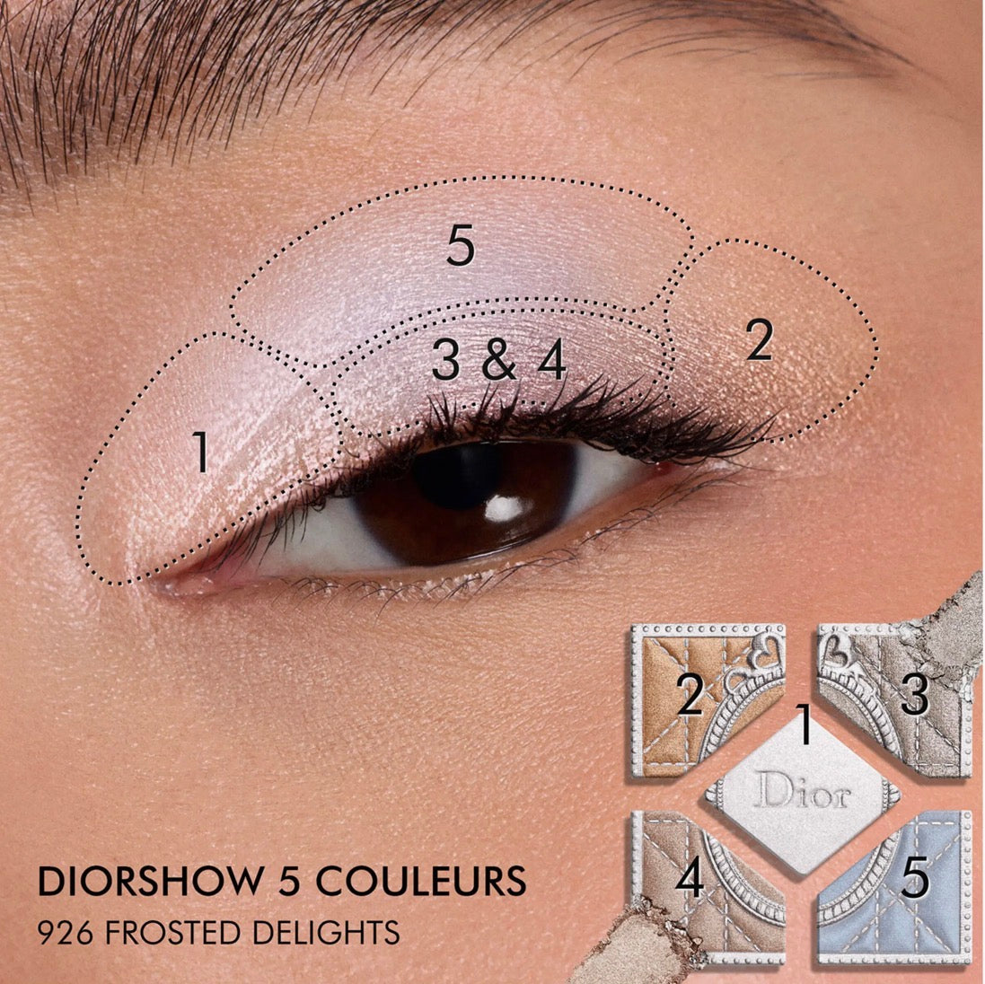 DIOR, Diorshow 5 Couleurs: Limited Edition Eyeshadow Palette