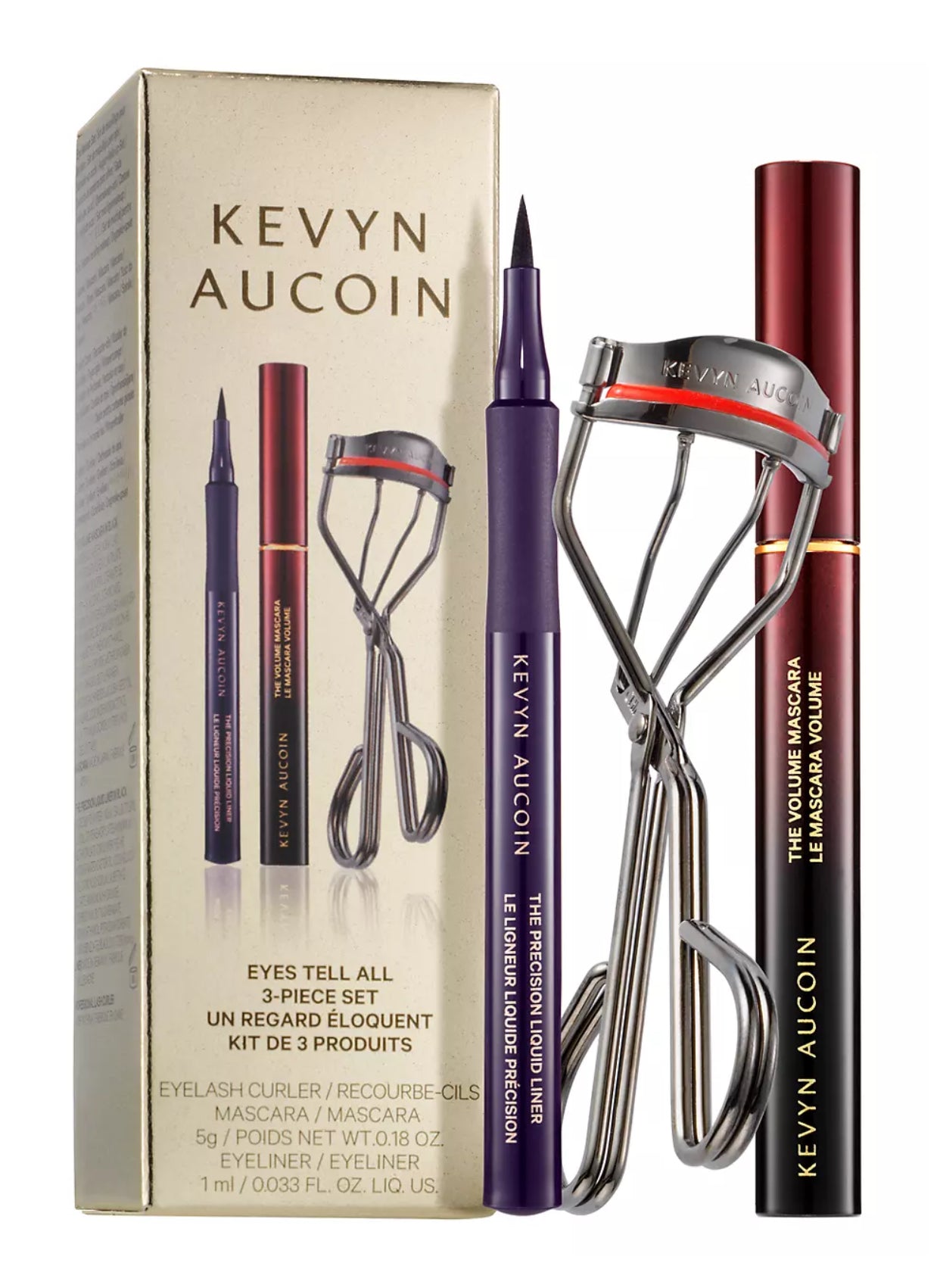 Kevyn Aucoin Beauty Eyes Tell All 3-Piece Set