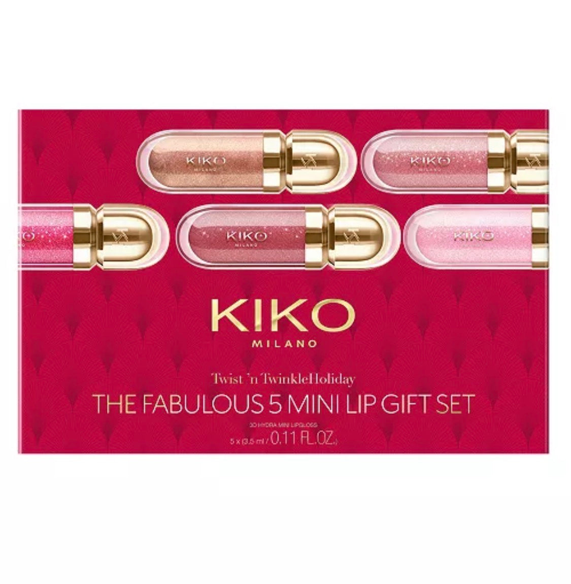 KIKO Milano 5-Piece The Fabulous Mini Lip Gift Set