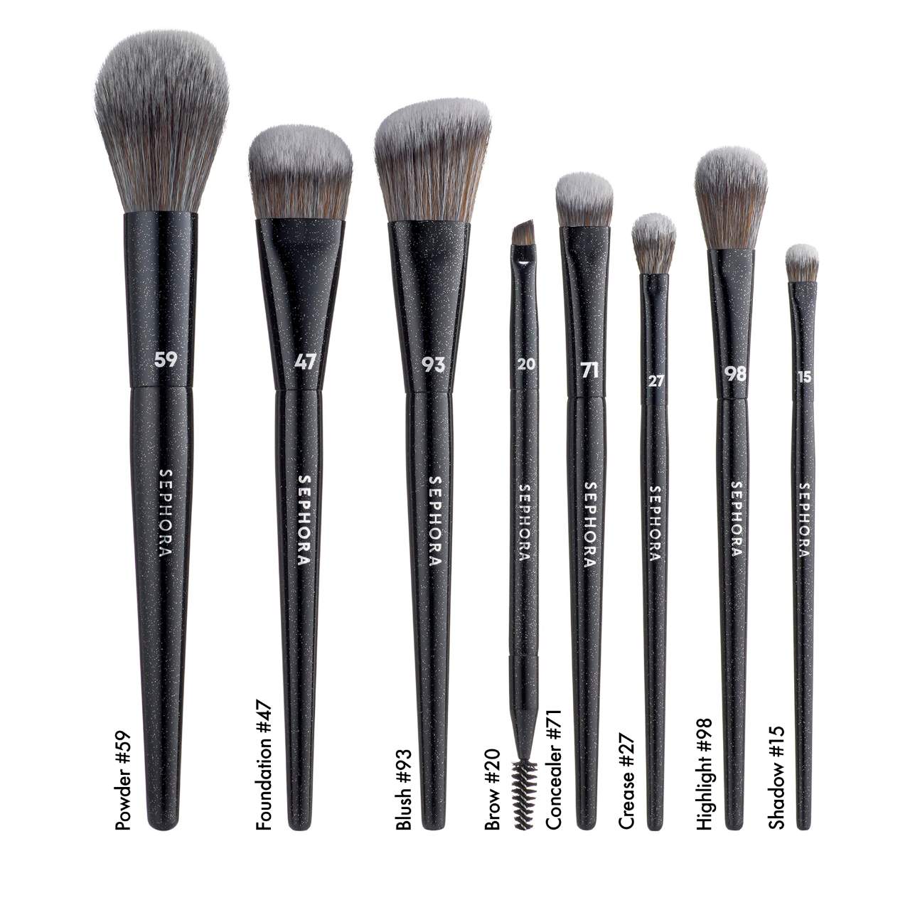 SEPHORA COLLECTION, PRO 8-Piece Face & Eye Brush Set