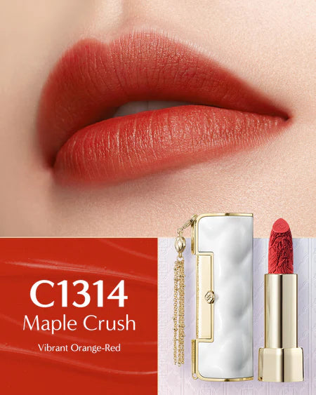 FLORASIS, BLOOMING ROUGE SOFT MATTE LOVE LOCK LIPSTICK