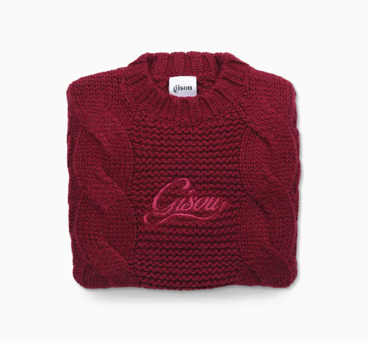 GISOU, The Gisou Holiday Sweater - Cherry, Creme, Para el coleccionista definitivo de Gisou