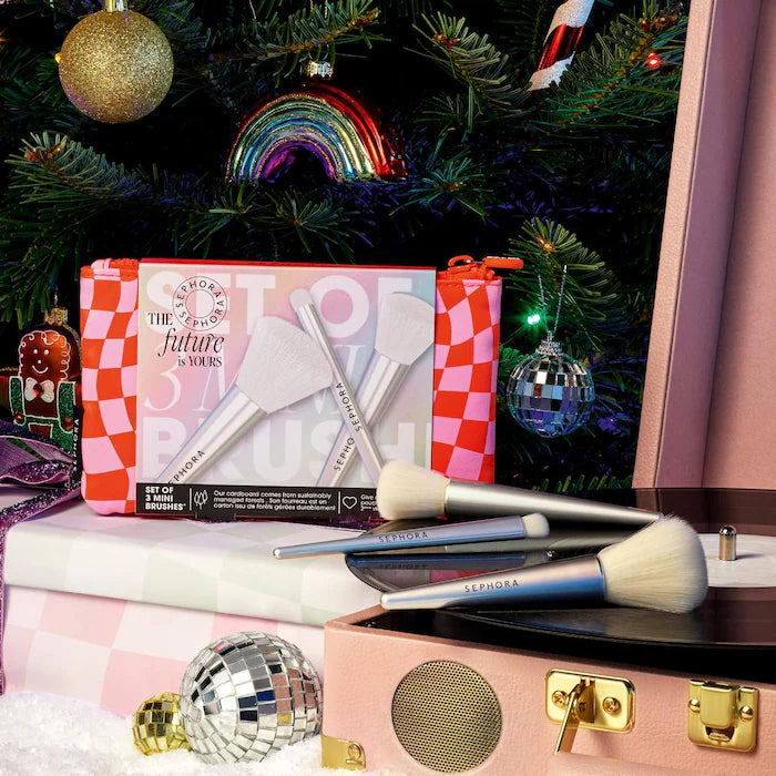 SEPHORA COLLECTION, Mini Face and Eye Brush Set