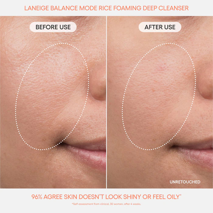 LANEIGE, Reset to Balance Mode Kit - Routine Set for Oily Skin and Pore + Shine Control
