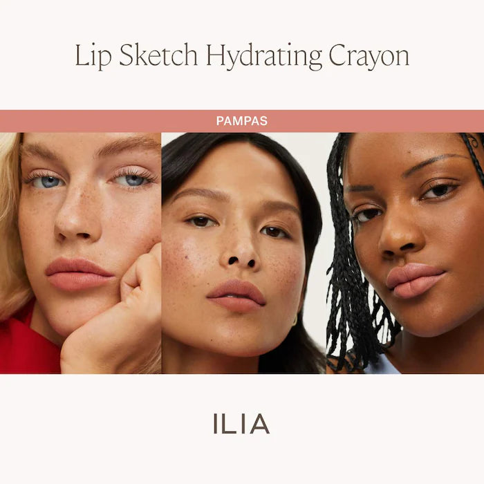 ILIA Lip Sketch Hydrating Lipstick + Lip Liner Crayon