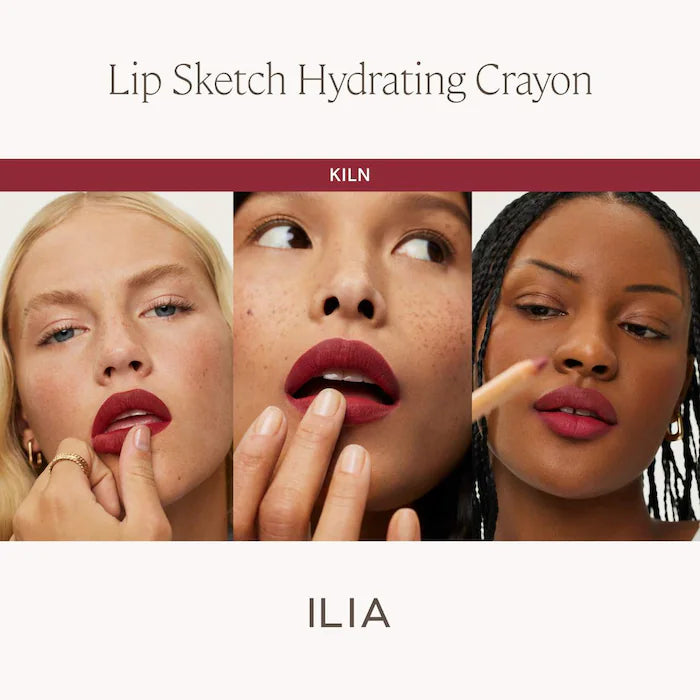 ILIA Lip Sketch Hydrating Lipstick + Lip Liner Crayon