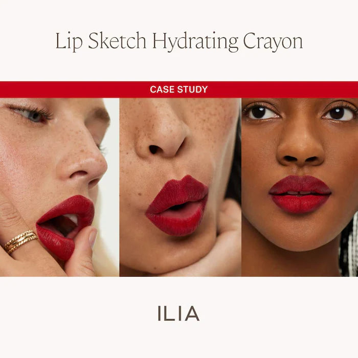 ILIA Lip Sketch Hydrating Lipstick + Lip Liner Crayon