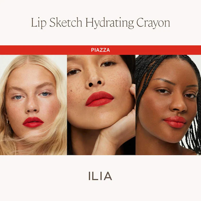 ILIA Lip Sketch Hydrating Lipstick + Lip Liner Crayon