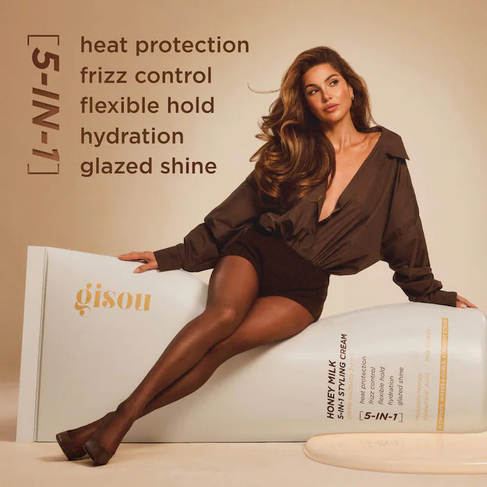 Gisou, Honey Milk 5-in-1 Styling Cream