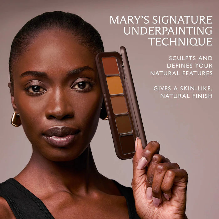 m.ph by Mary Phillips, Underpainting Face Highlight & Contour Palette