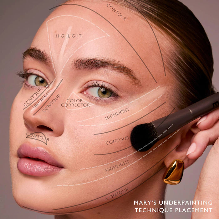 m.ph by Mary Phillips, Underpainting Face Highlight & Contour Palette