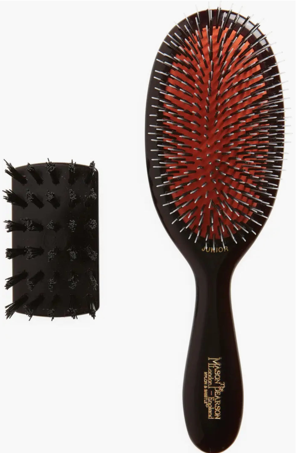 MASON PEARSON, Junior Mixture Nylon & Boar Bristle Hair Brush for Medium to Long Hair,