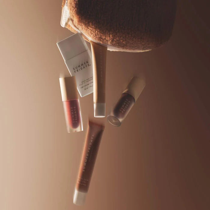 Summer Fridays Mini Cloud Pouch in Iced Coffee