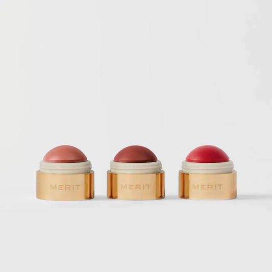 MERIT, Mini Flush Balm Cream Blush Set
