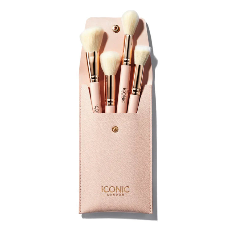 ICONIC LONDON, HANDBAG GLAM FACE BRUSH SET