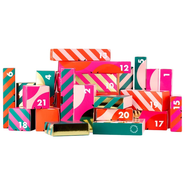 SEPHORA COLLECTION, Premium Makeup & Skincare Advent Calendar Gift Set
