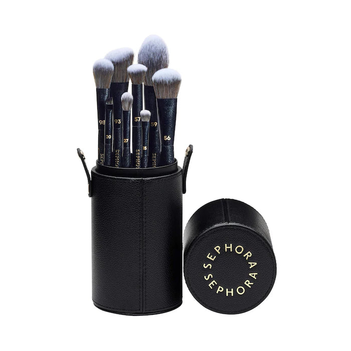 SEPHORA COLLECTION 8-Piece Pro Face and Eye Brush Set