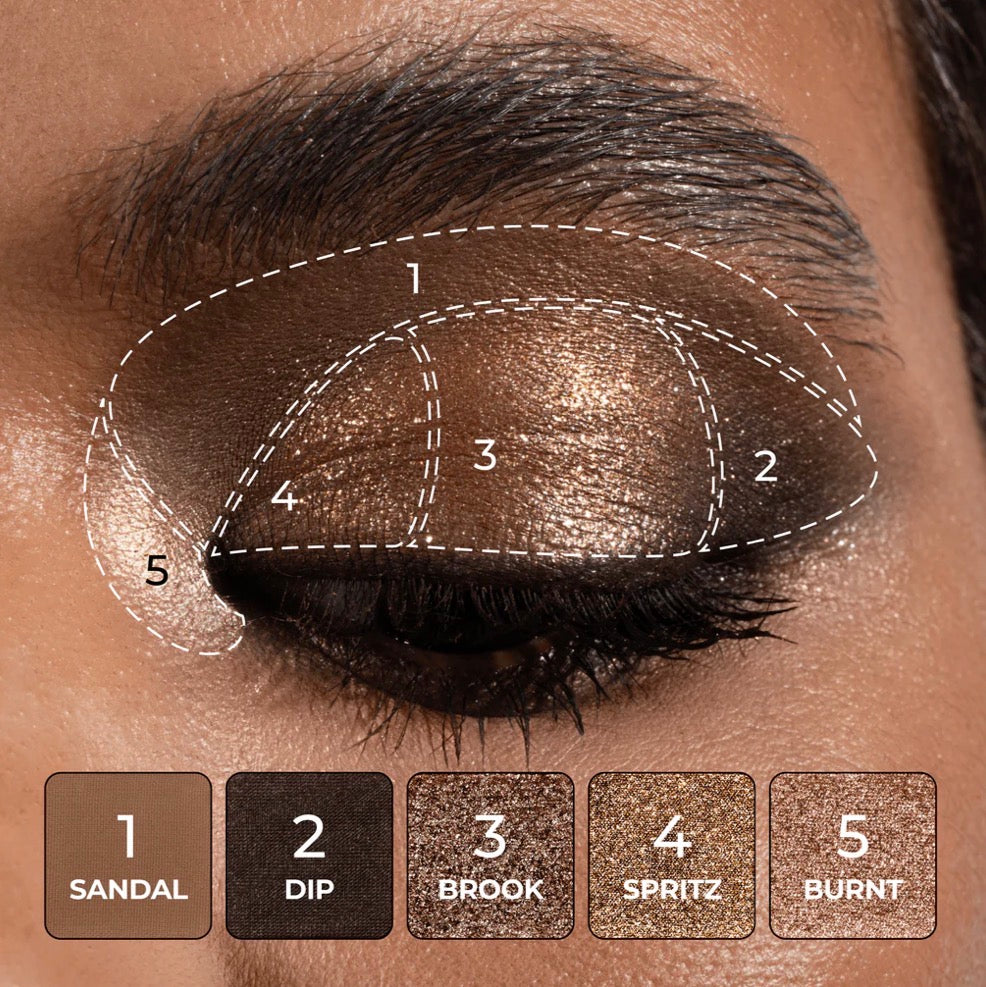 NATASHA DENONA, TAN EYESHADOW PALETTE