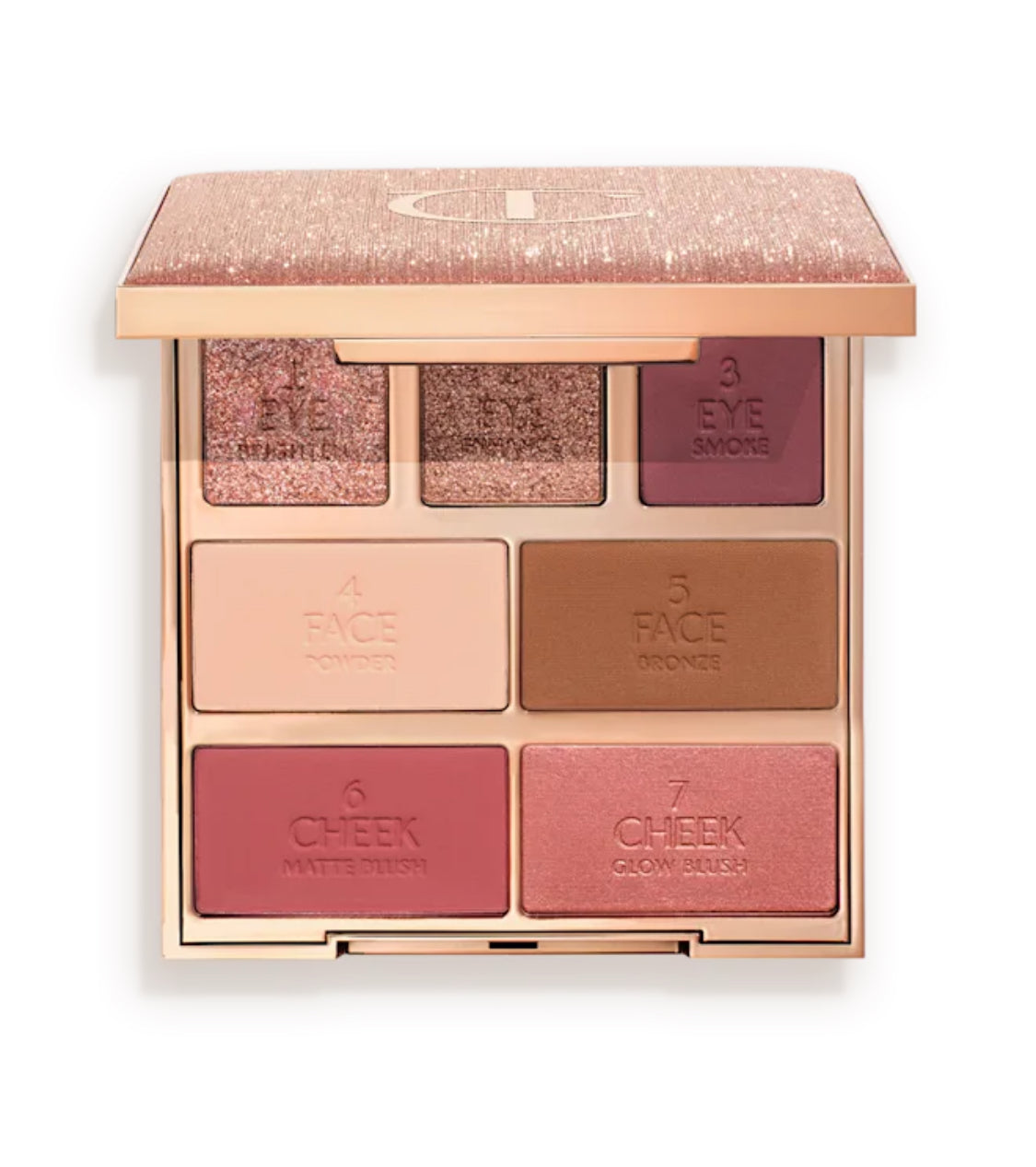 CHARLOTTE TILBURY, HOLLYWOOD INSTANT LOOK IN A PALETTE PRETTY, GLOWING BEAUTY