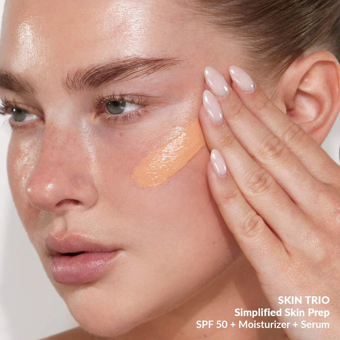 REFY Skin Trio Mineral SPF 50 Moisturizer and Brightening Serum with Squalane