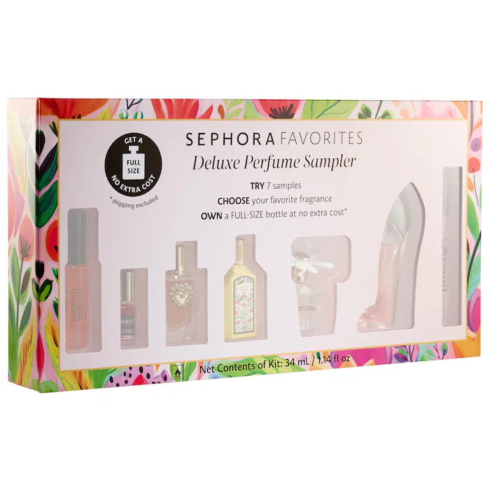 Sephora Favorites, Mini Deluxe Perfume Sampler Set with Redeemable Voucher