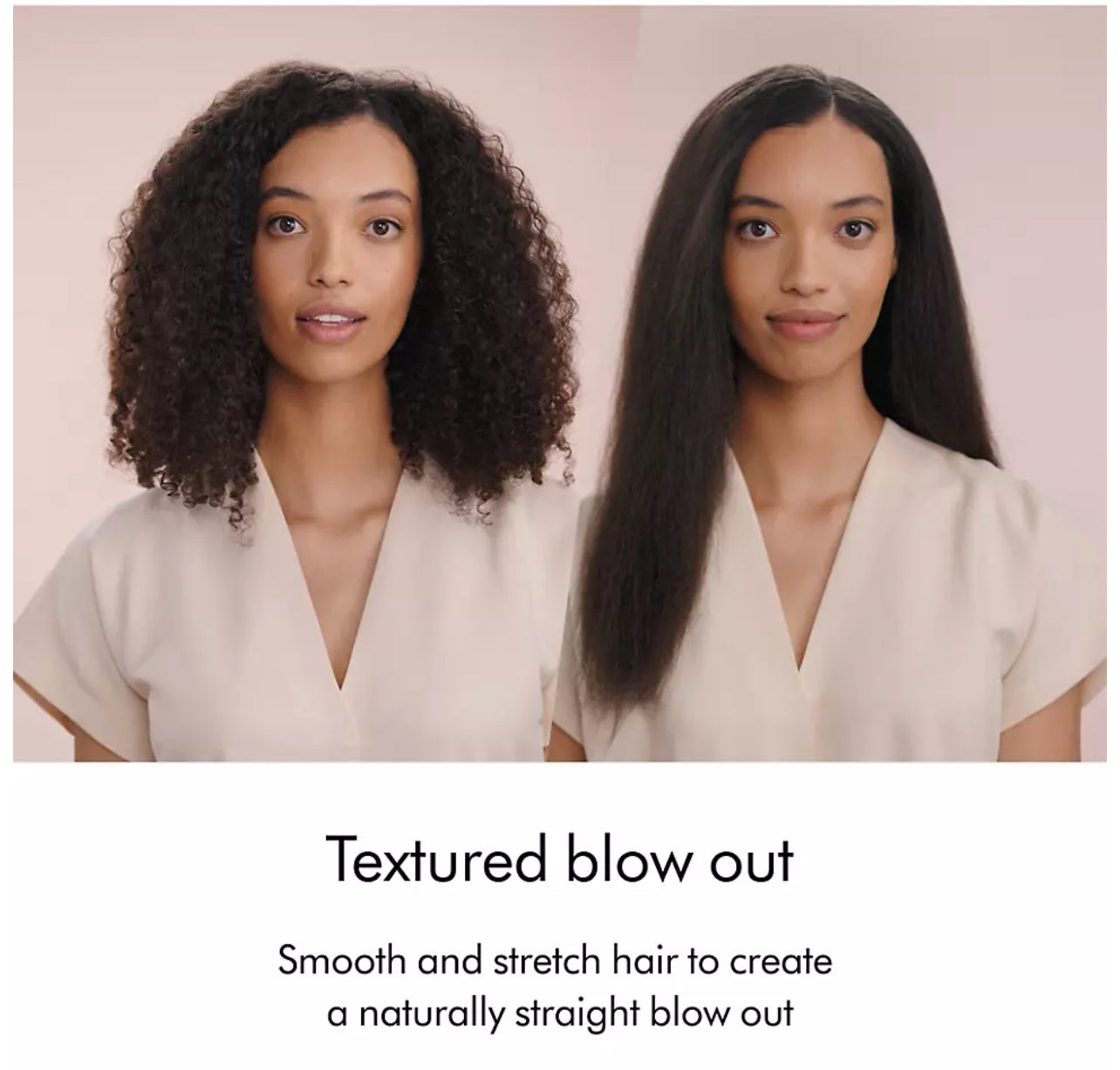 Dyson Airstrait Straightener, Edición especial Dyson Airstrait en terciopelo rojo y dorado con estuche de presentación de cortesía.