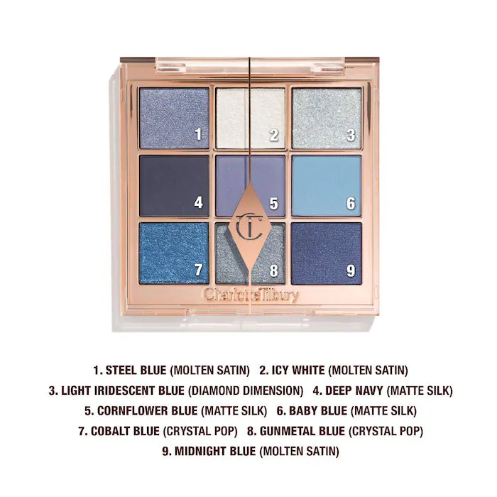 CHARLOTTE TILBURY, Charlotte Tilbury CHARLOTTE’S BEAUTIFYING EYE TRENDS EYESHADOW PALETTE