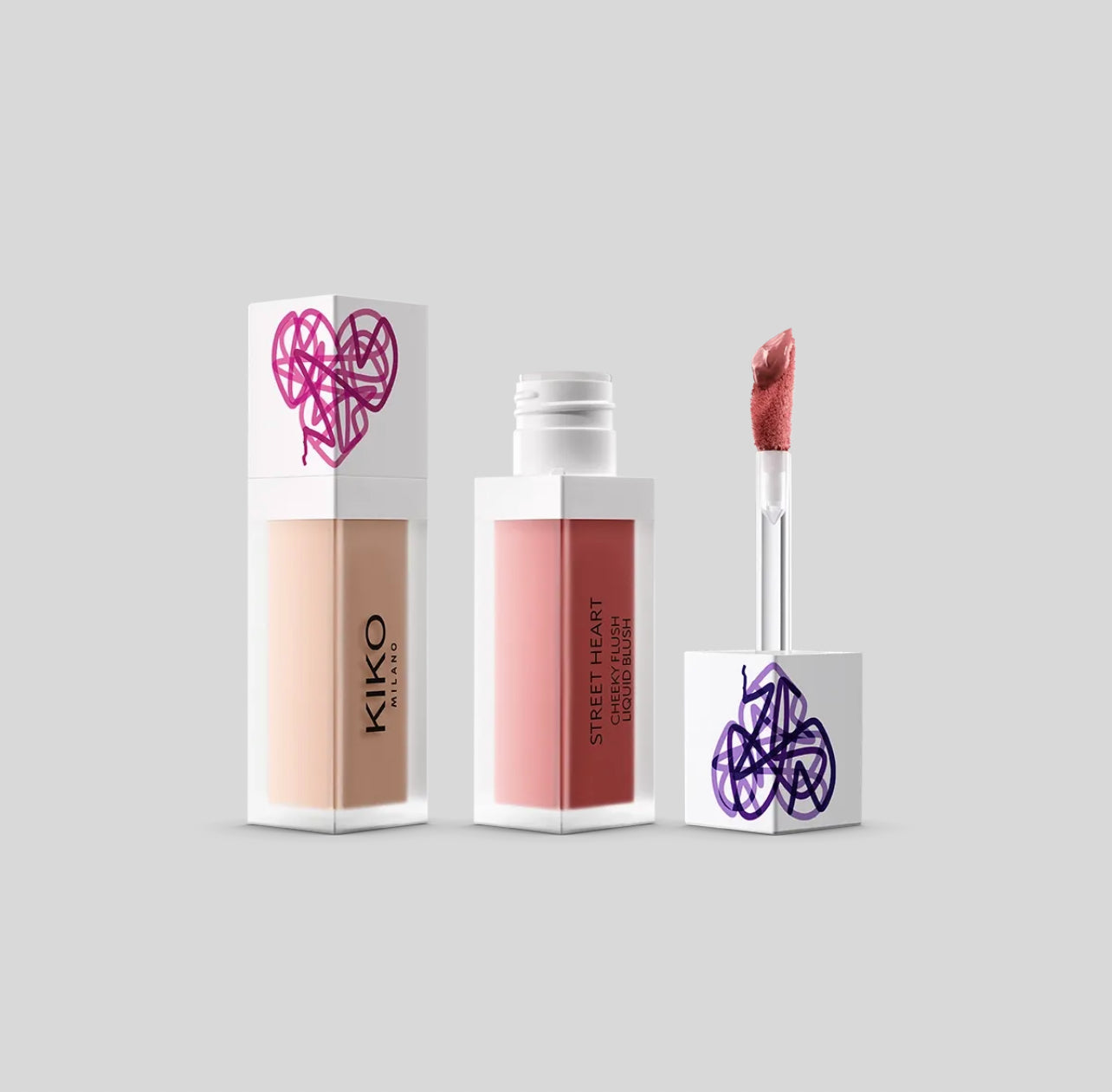 KIKO MILANO, Street Heart Blush ‘N Glow Beauty Kit