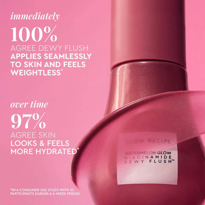 Glow Recipe, Watermelon Glow Niacinamide Dewy Flush - Brightening Serum Blush