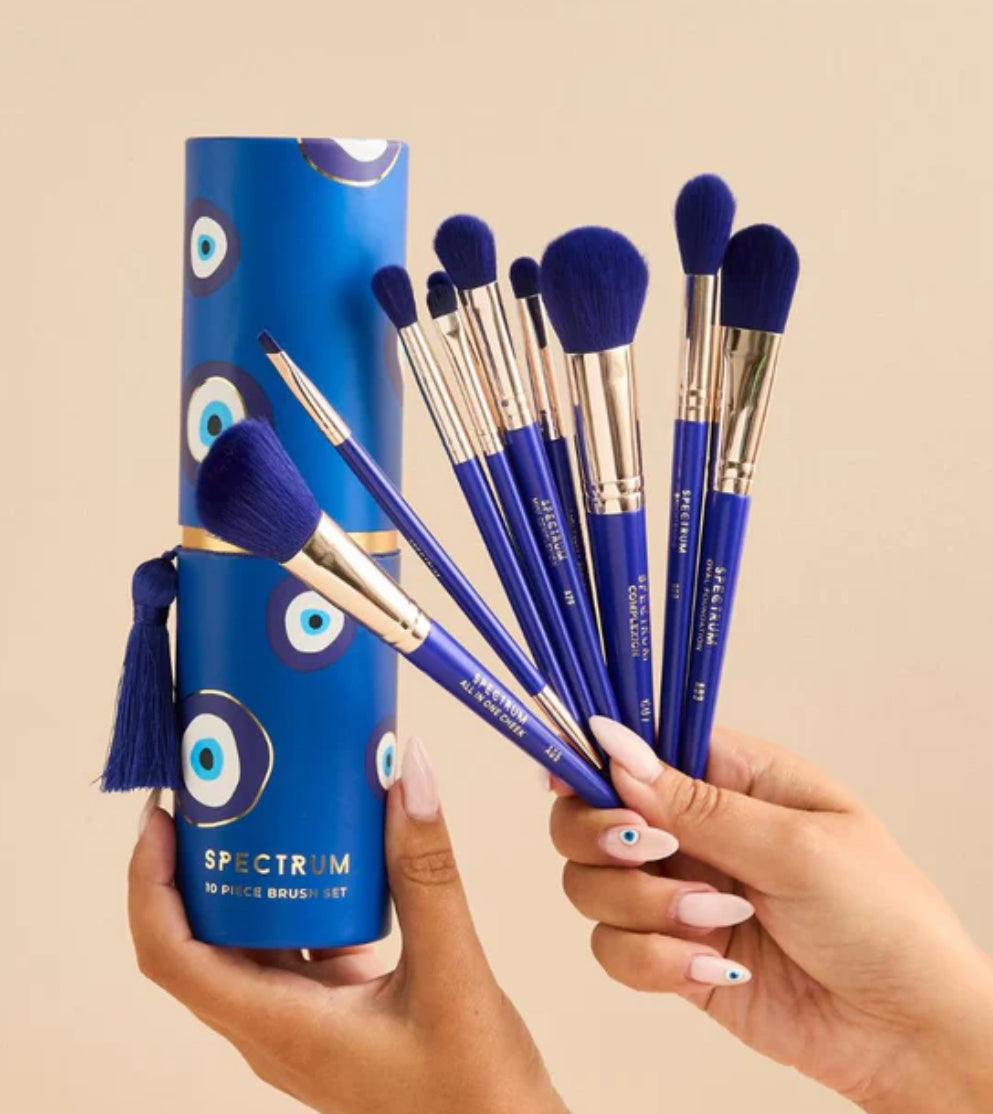 SPECTRUM, Evil Eye 10 Piece Makeup Brush Set